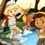 Camping Kids Jigsaw